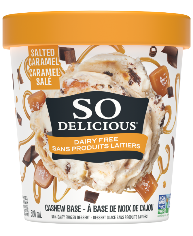 Non Dairy, Salted Caramel Ice Cream
