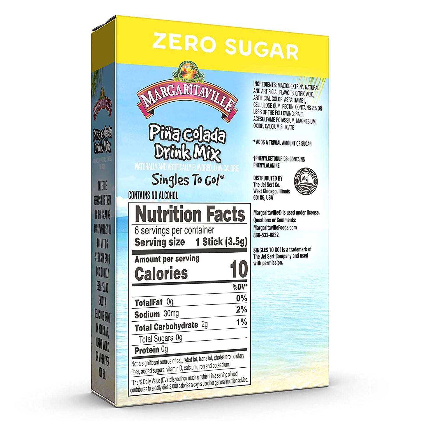 Zero Sugar Margaritaville Cocktails Singles