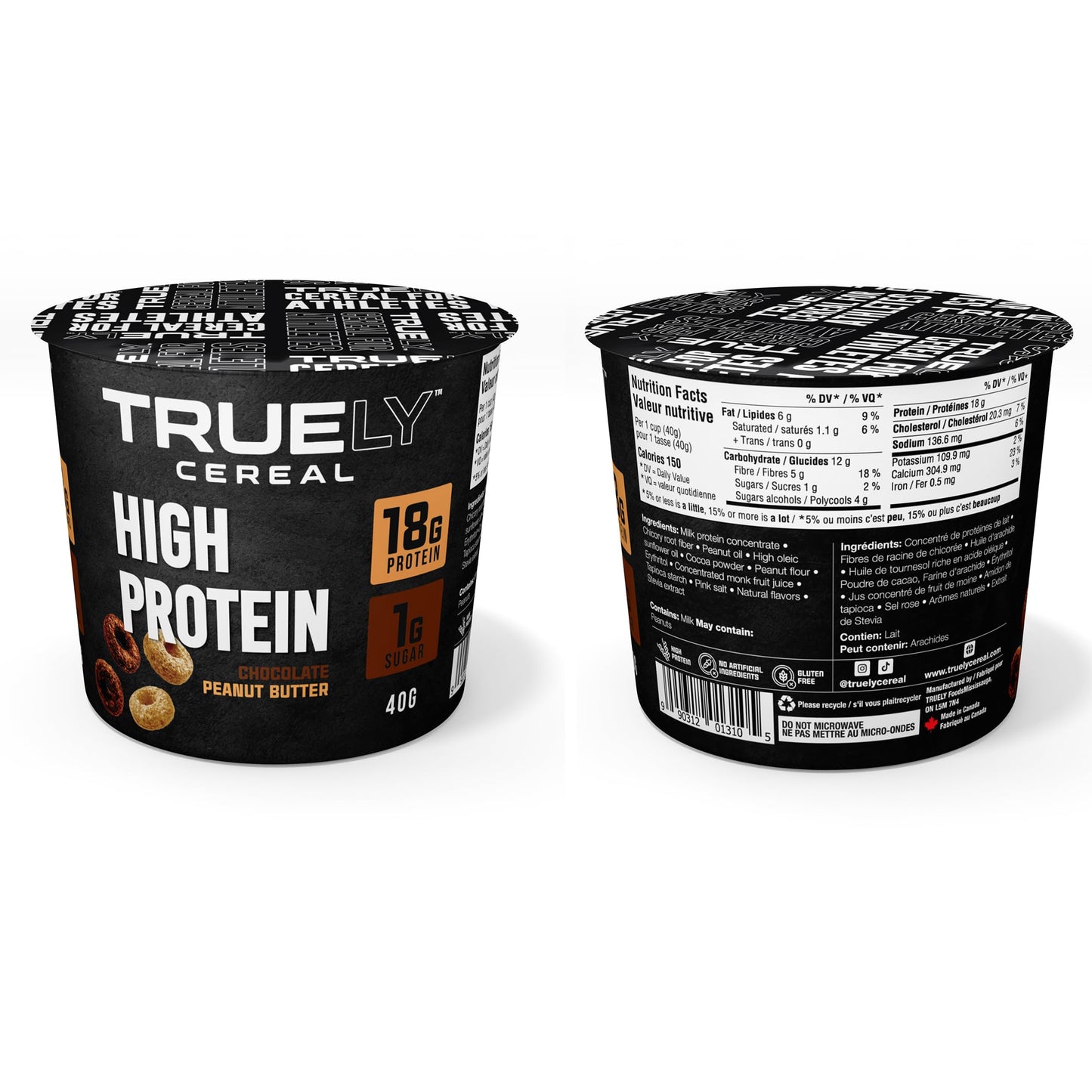 High Protein Cereal Cups
