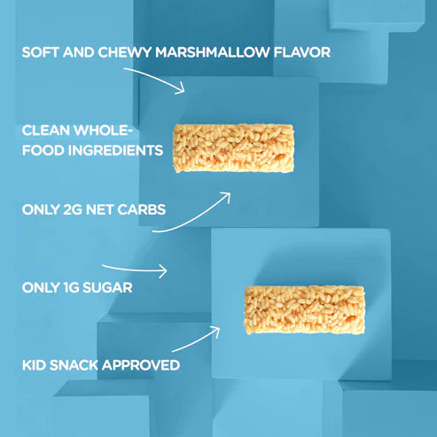 Low Carb Marshmallow Krisp Bar