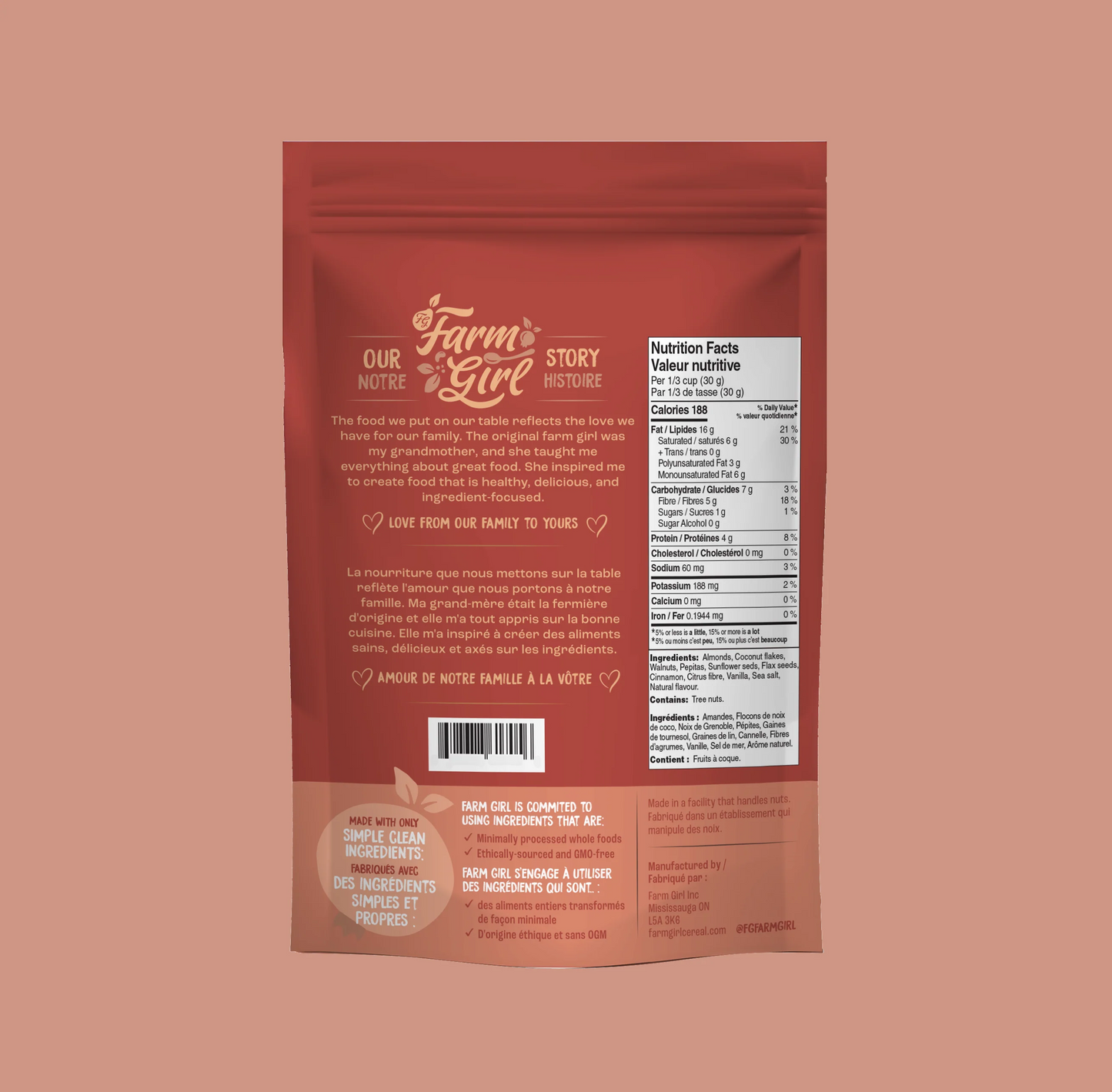Nut-Based Low-Carb Granolas & Cereals