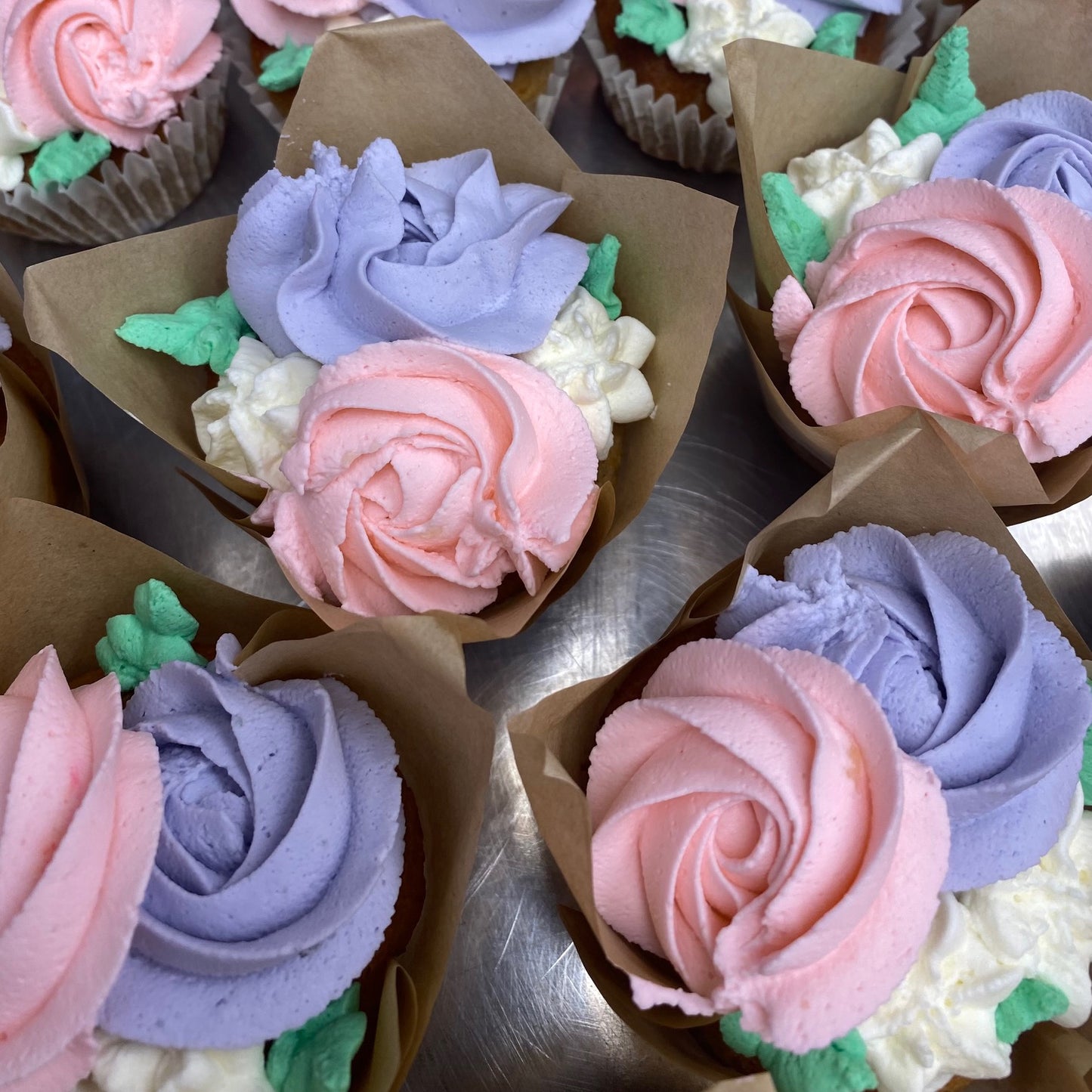 Earl Grey Cupcakes (Gluten-Free, Keto / Low-Carb & Sugar-Free)