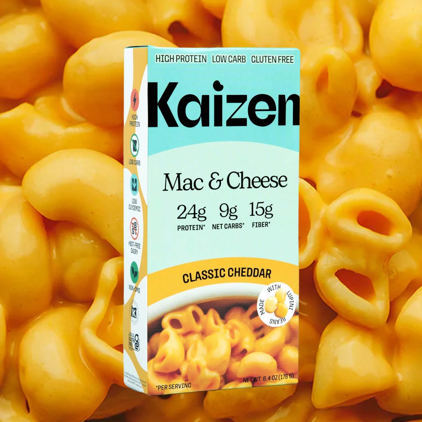High Protein, Low-Carb Mac & Cheese