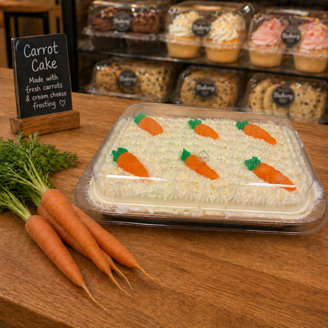 Large Carrot Cake Tray Cake (Pre-Order)