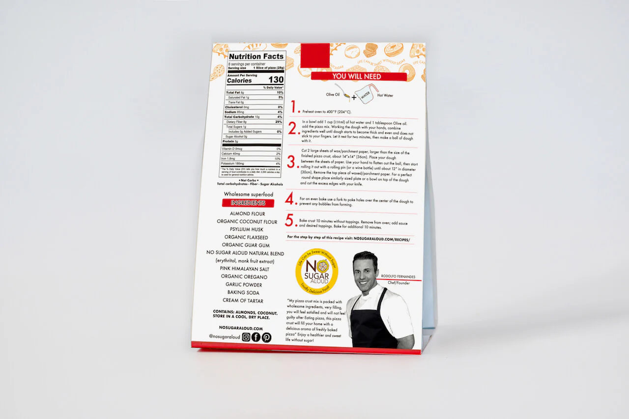 Low Carb Pizza Crust Mix