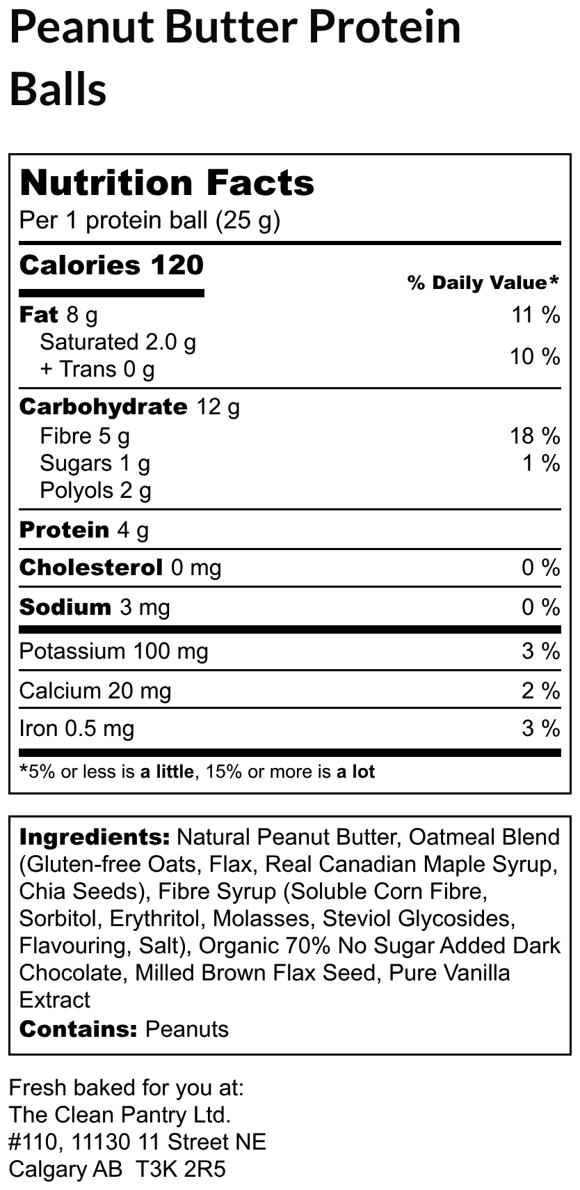 Peanut Butter Protein Balls