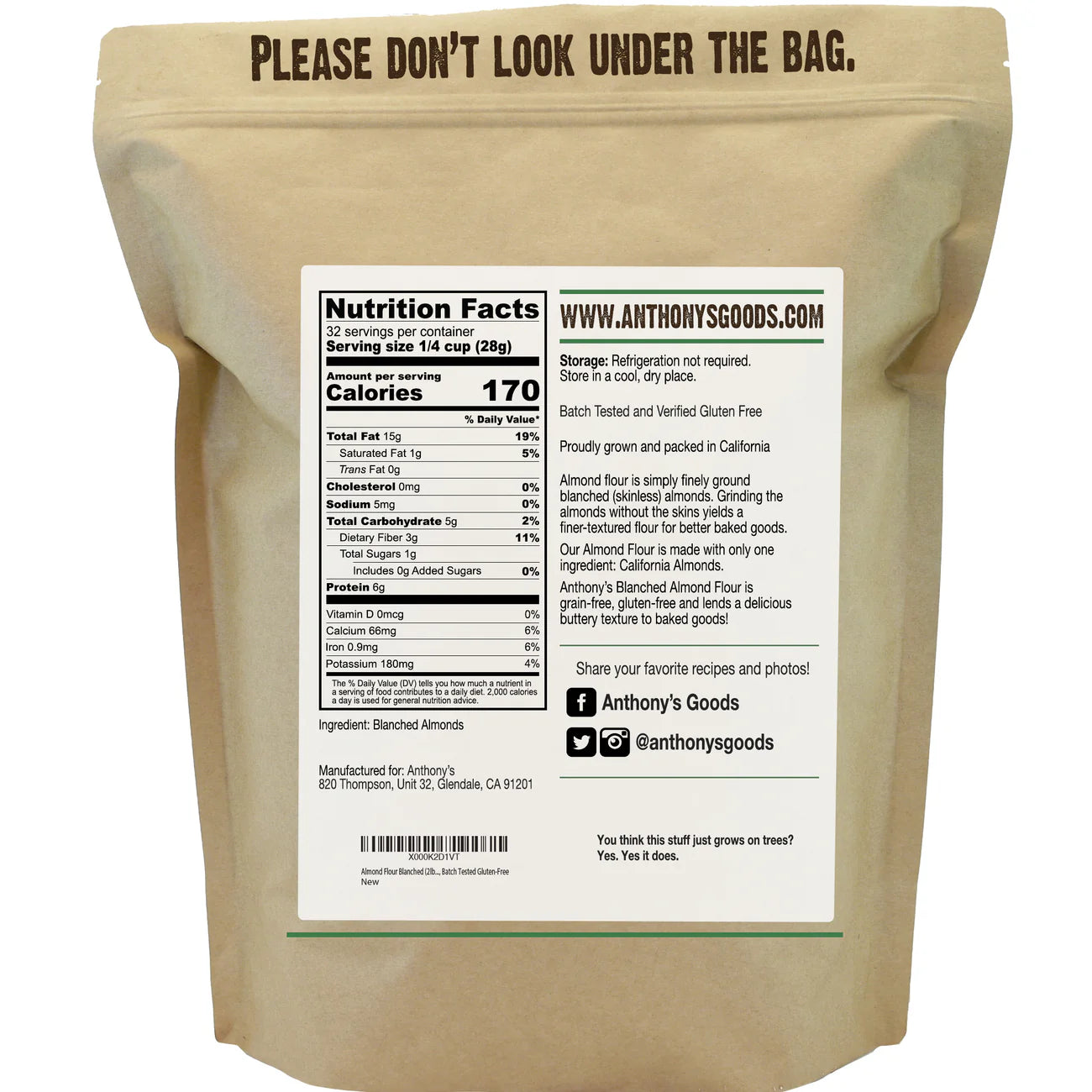 Blanched Extra-Fine Almond Flour