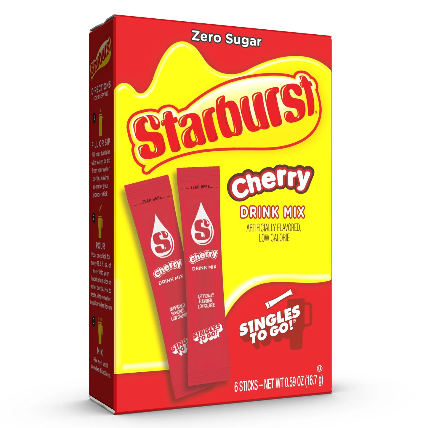 Zero Sugar Starburst Drink Singles