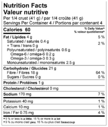 Carbonaut Thin Gluten-Free Pizza Crust