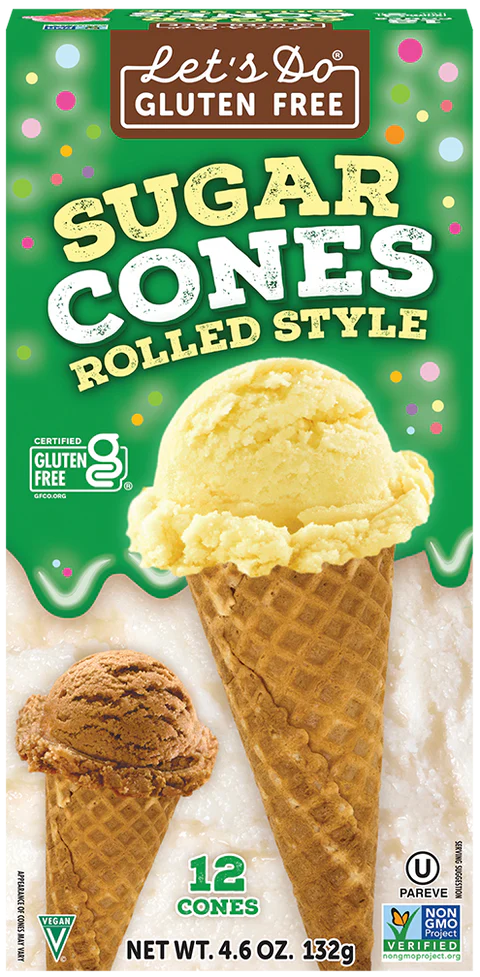 Gluten Free Sugar Cones