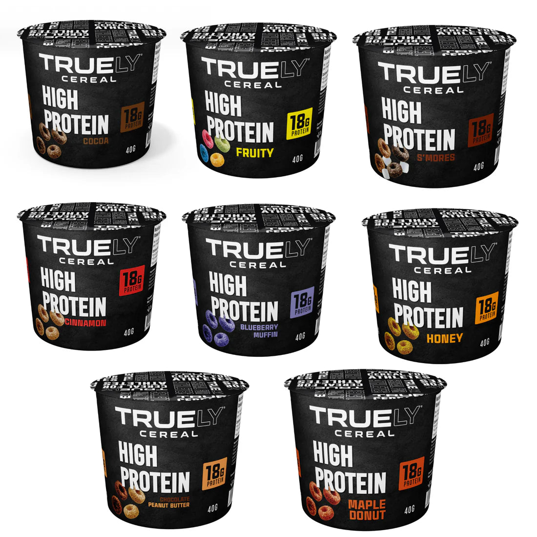 High Protein Cereal Cups