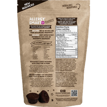 Allergy Smart Bite-sized Brownies