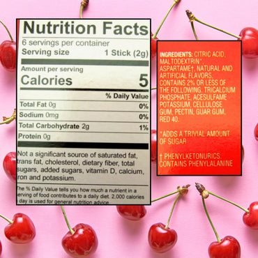 Zero Sugar Icee Cherry Drink Mix Singles