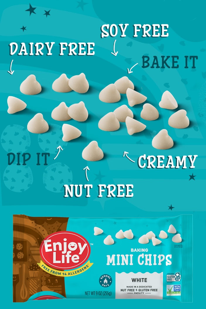 Dairy Free Mini White Chocolate Baking Chips