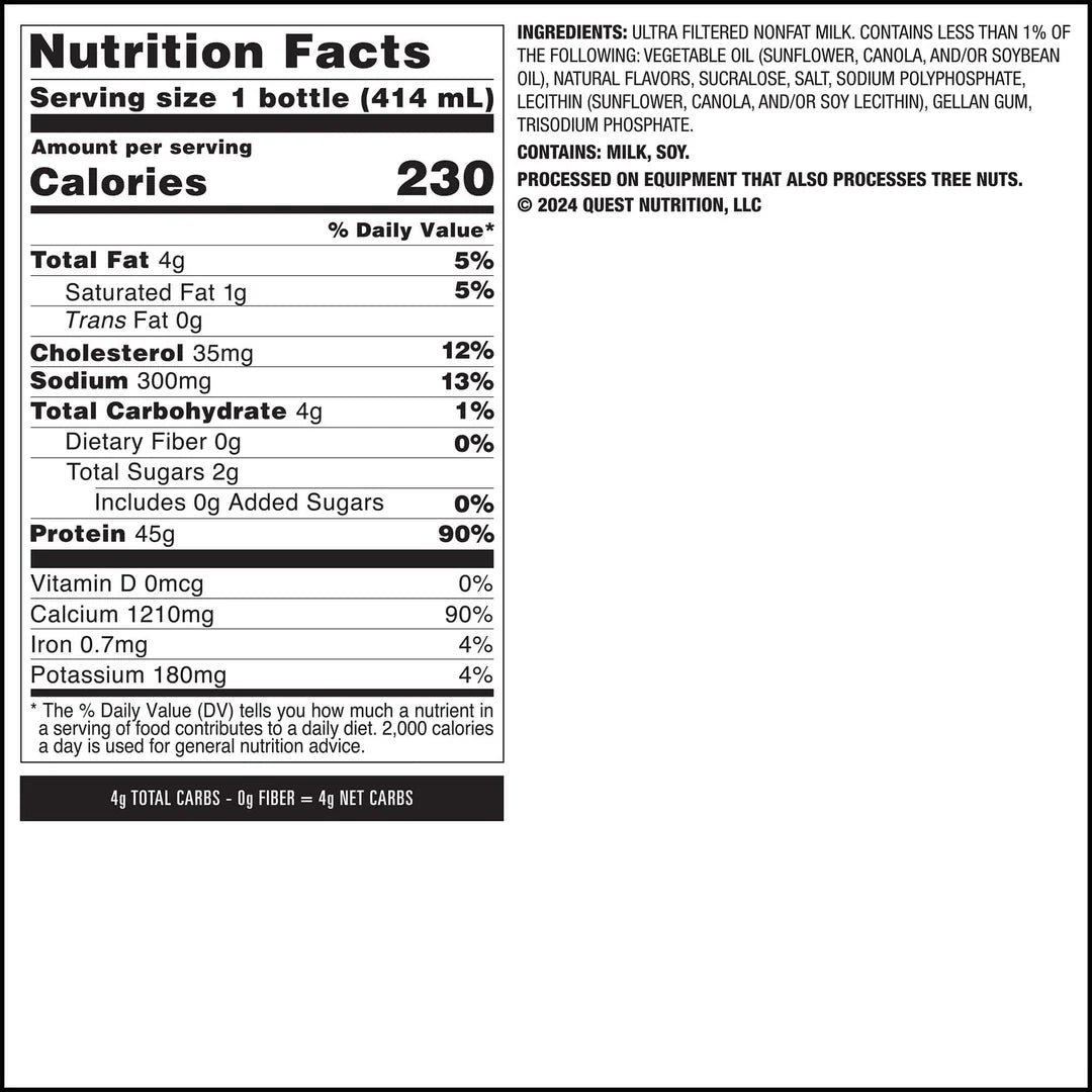 Protein Milkshakes