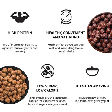 High Protein Cereal Cups