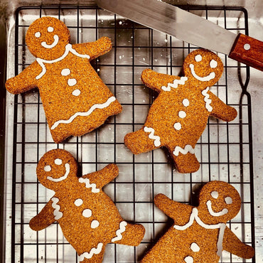 Gluten-Free, Dairy-Free & Sugar-Free, Keto Gingerbread Cookies - Decorating Kit (Pre-Order)