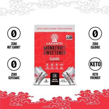 Monkfruit Sweetener Sachets