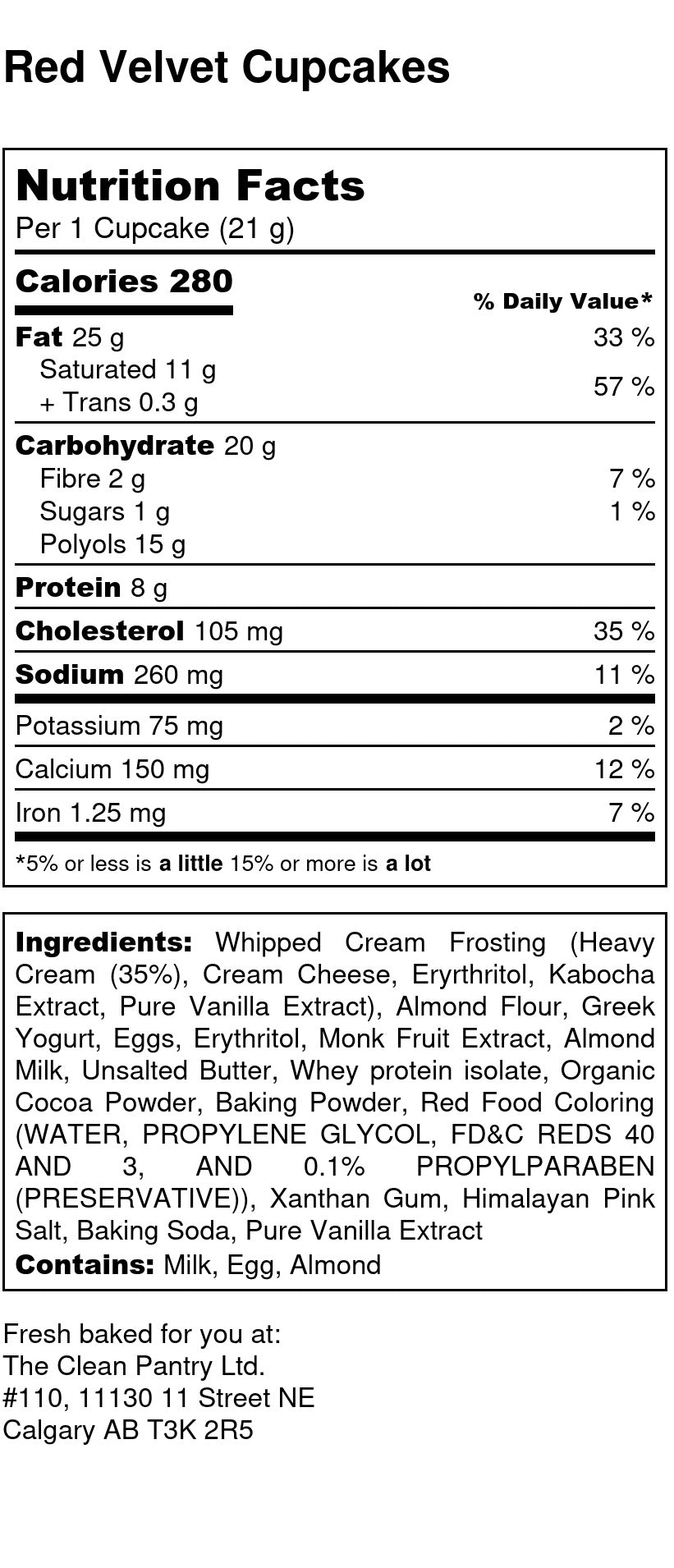 Red Velvet Cupcakes - Gluten-Free, Keto / Low-Carb & Sugar-Free