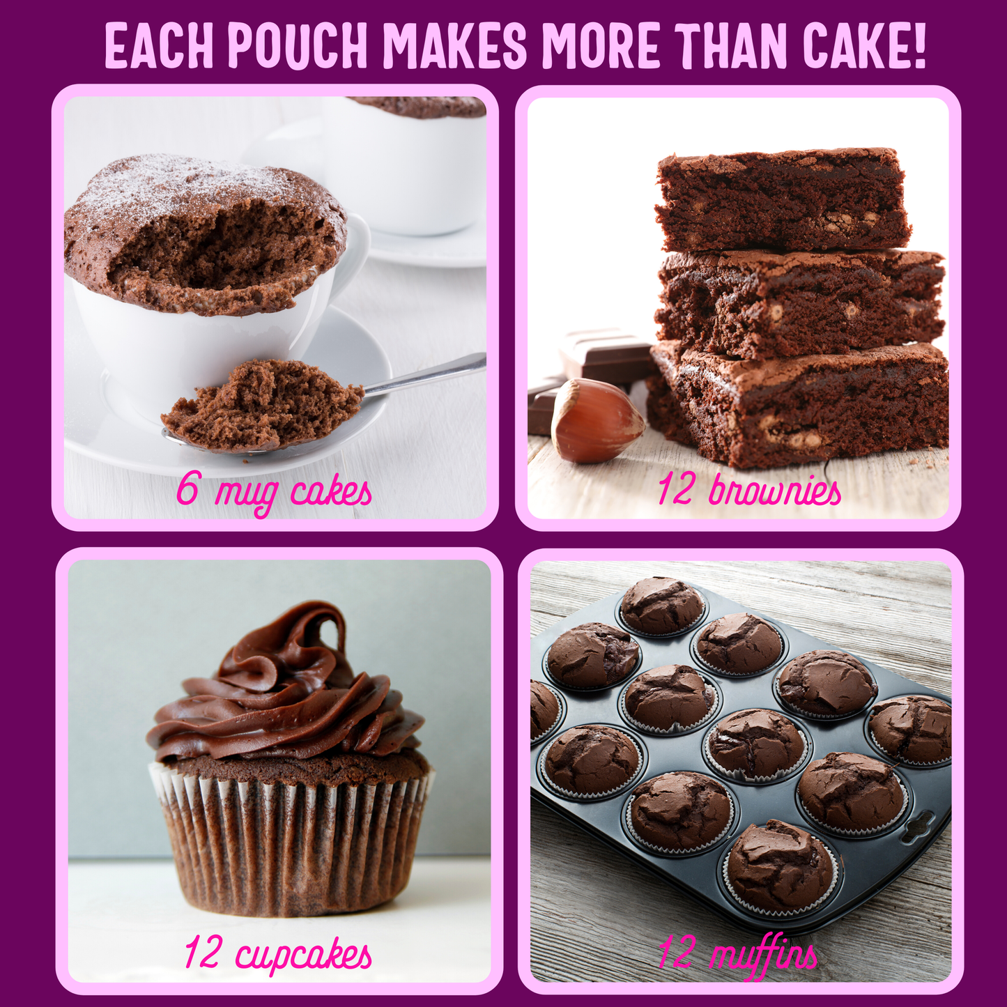 Triple Chocolate Cake Mix