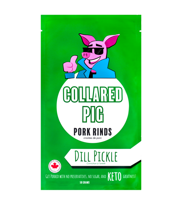 Collared Pig Pork Rinds