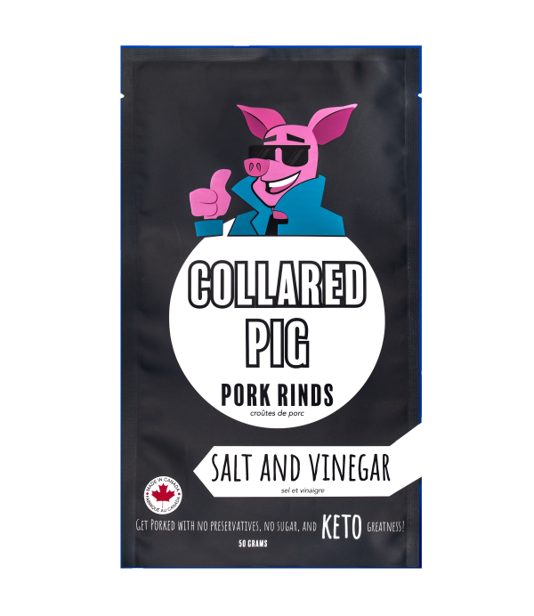 Collared Pig Pork Rinds