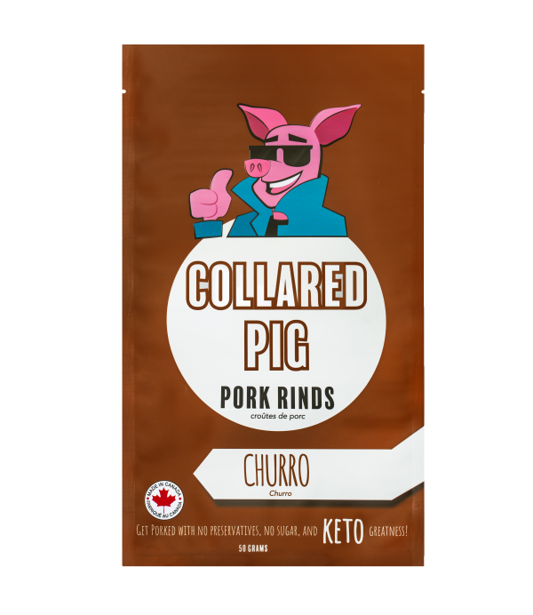 Collared Pig Pork Rinds