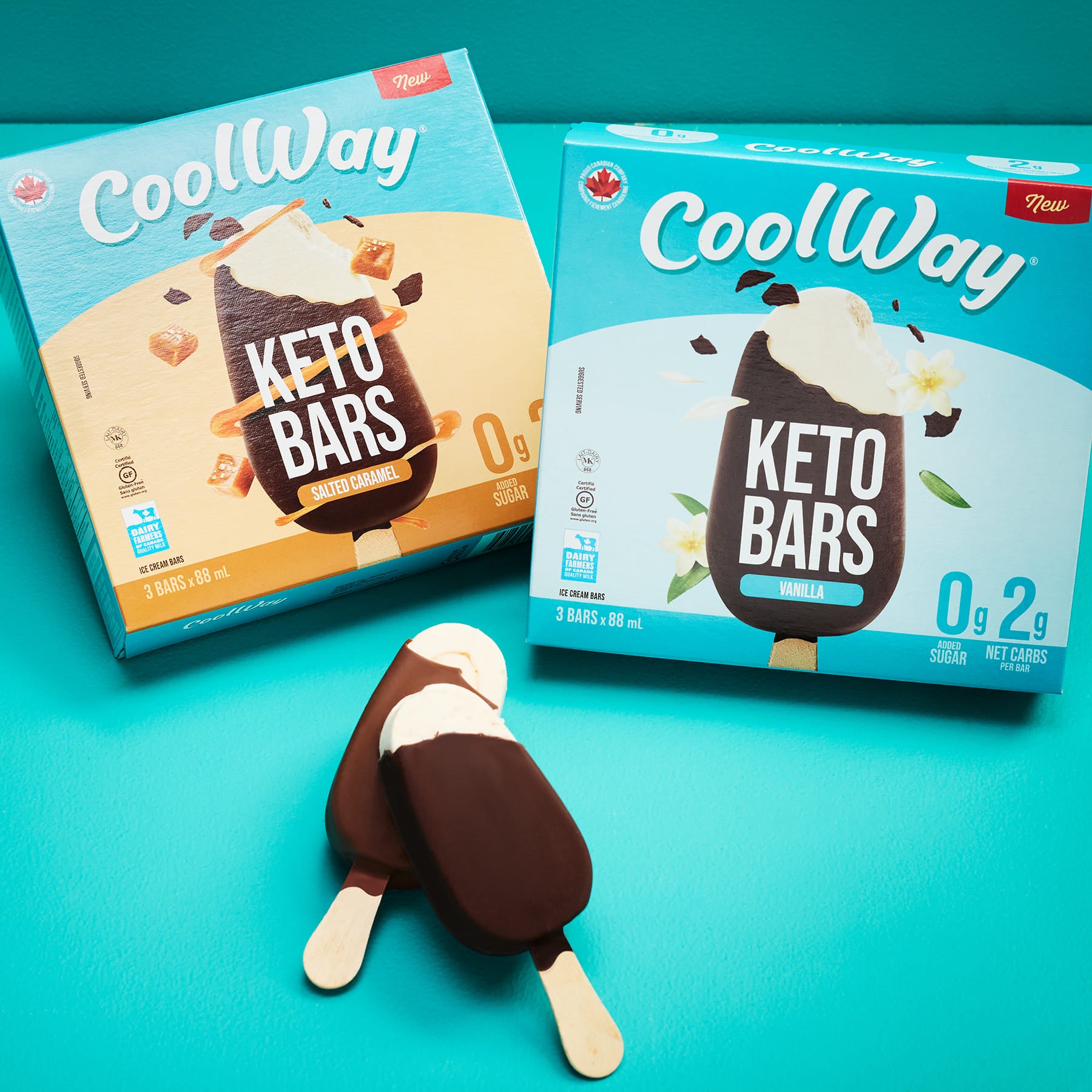 Keto Ice Cream Bars