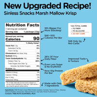 Low Carb Marshmallow Krisp Bar