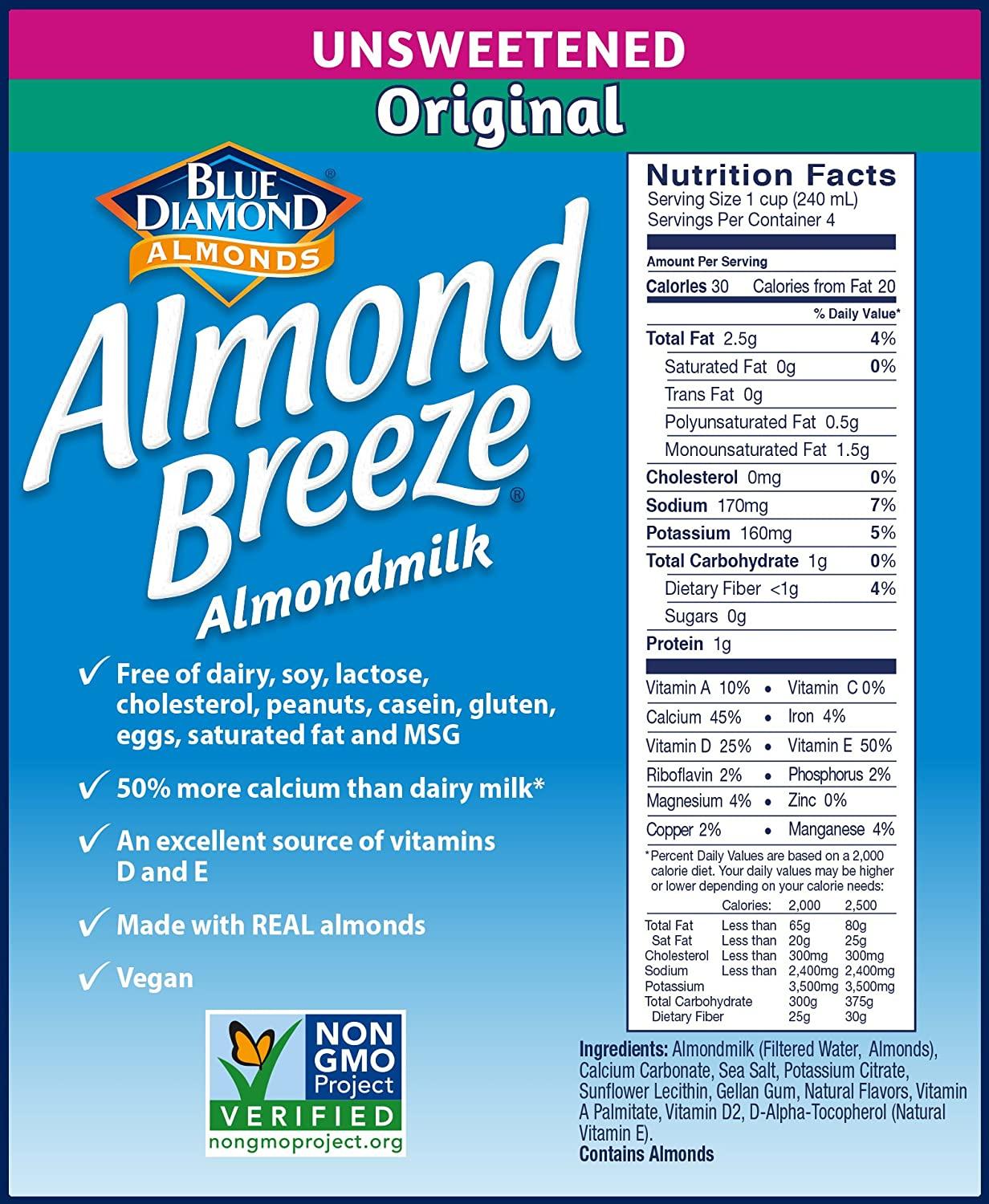 Almond Milk - Unsweetened