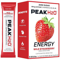 Zero Sugar Peak Hydration Energy Singles (Strawberry)