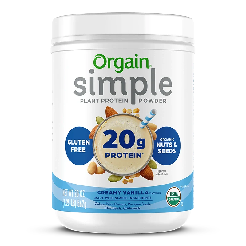 Simple Organic Plant-Based Protein Powder