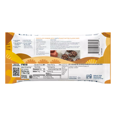 Lily's Sugar-Free Peanut Butter Flavour Baking Chips