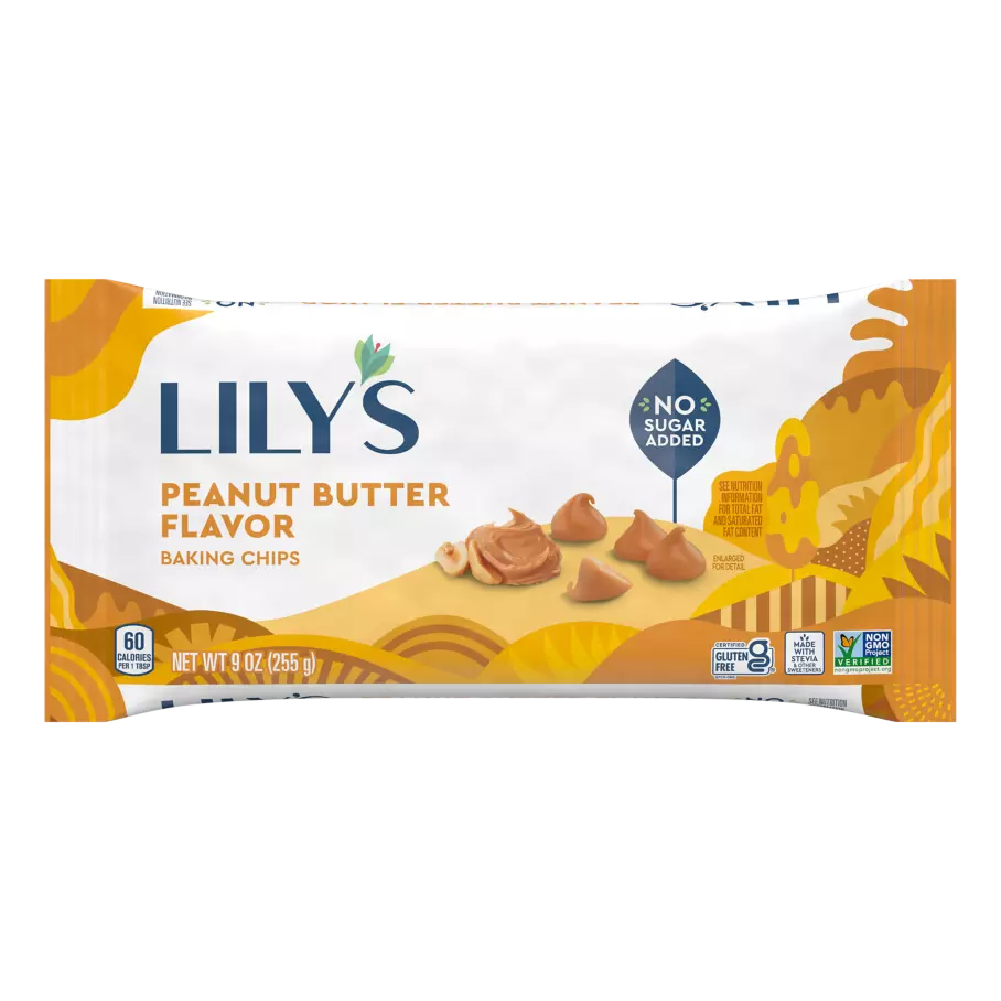 Lily's Sugar-Free Peanut Butter Flavour Baking Chips