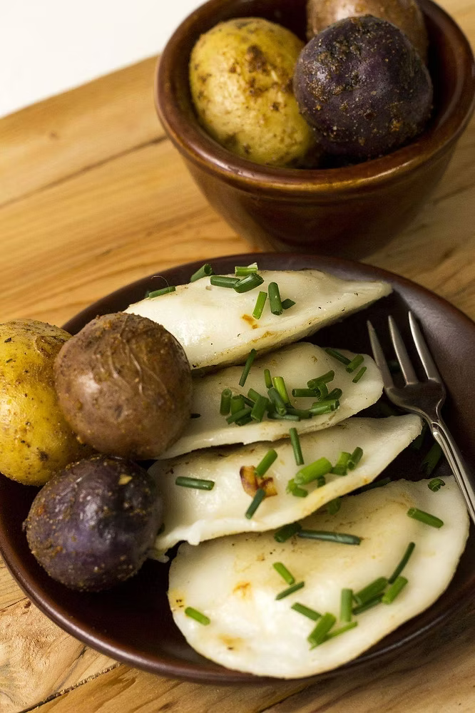 Gluten Free Cheddar Perogies