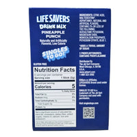 Zero Sugar Lifesavers Pineapple Punch Drink Mix Singles