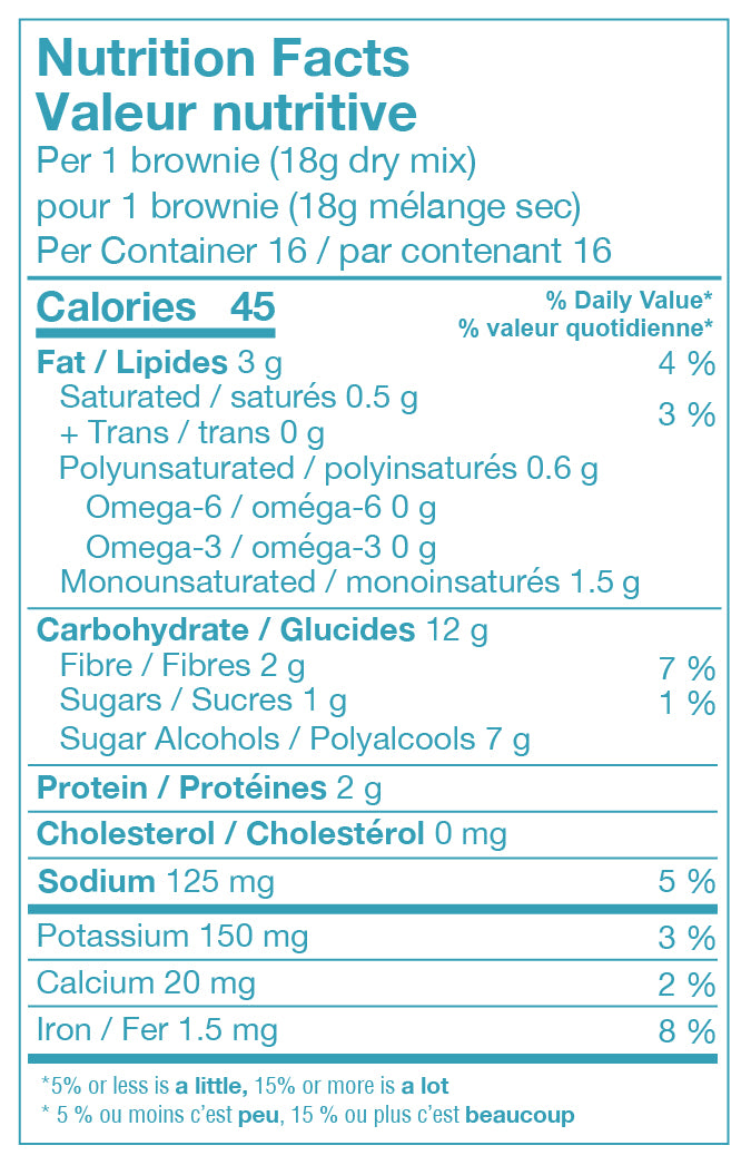 Low Carb Brownie Mix