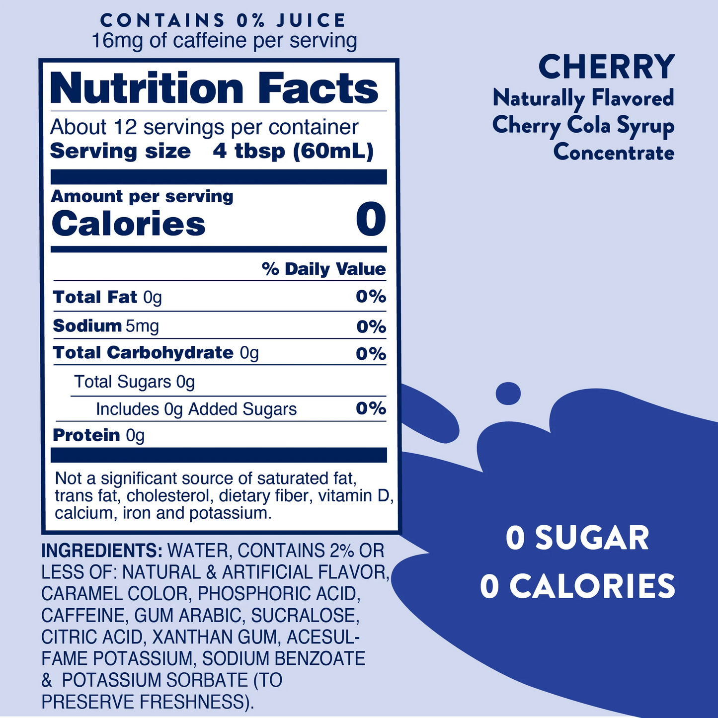 Skinny Syrups - Soda Concentrates