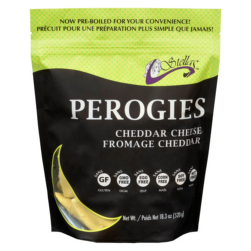 Gluten Free Cheddar Perogies