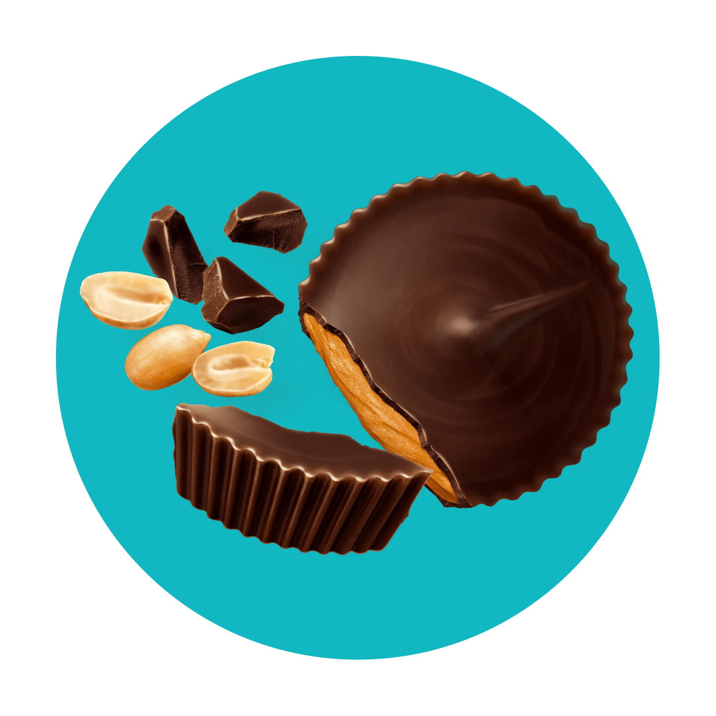 70% Dark Chocolate Peanut Butter Cups