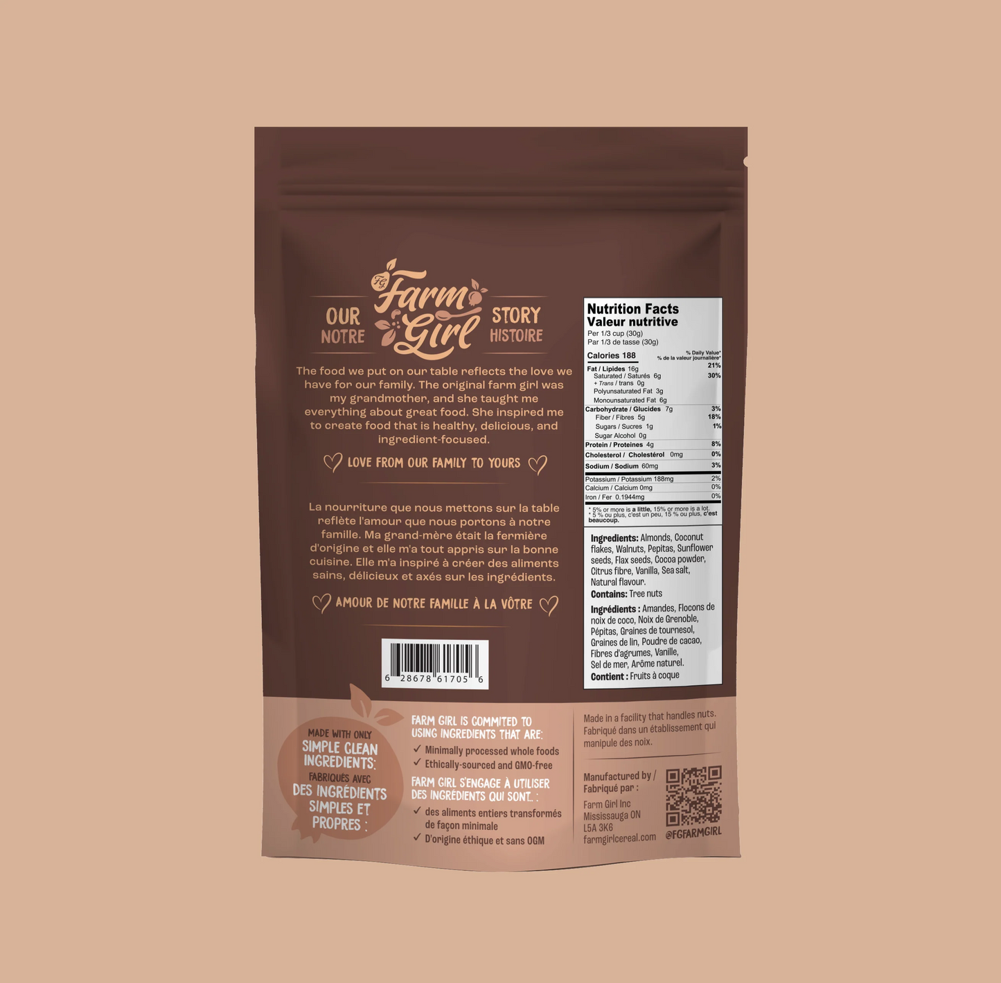 Nut-Based Low-Carb Granolas & Cereals