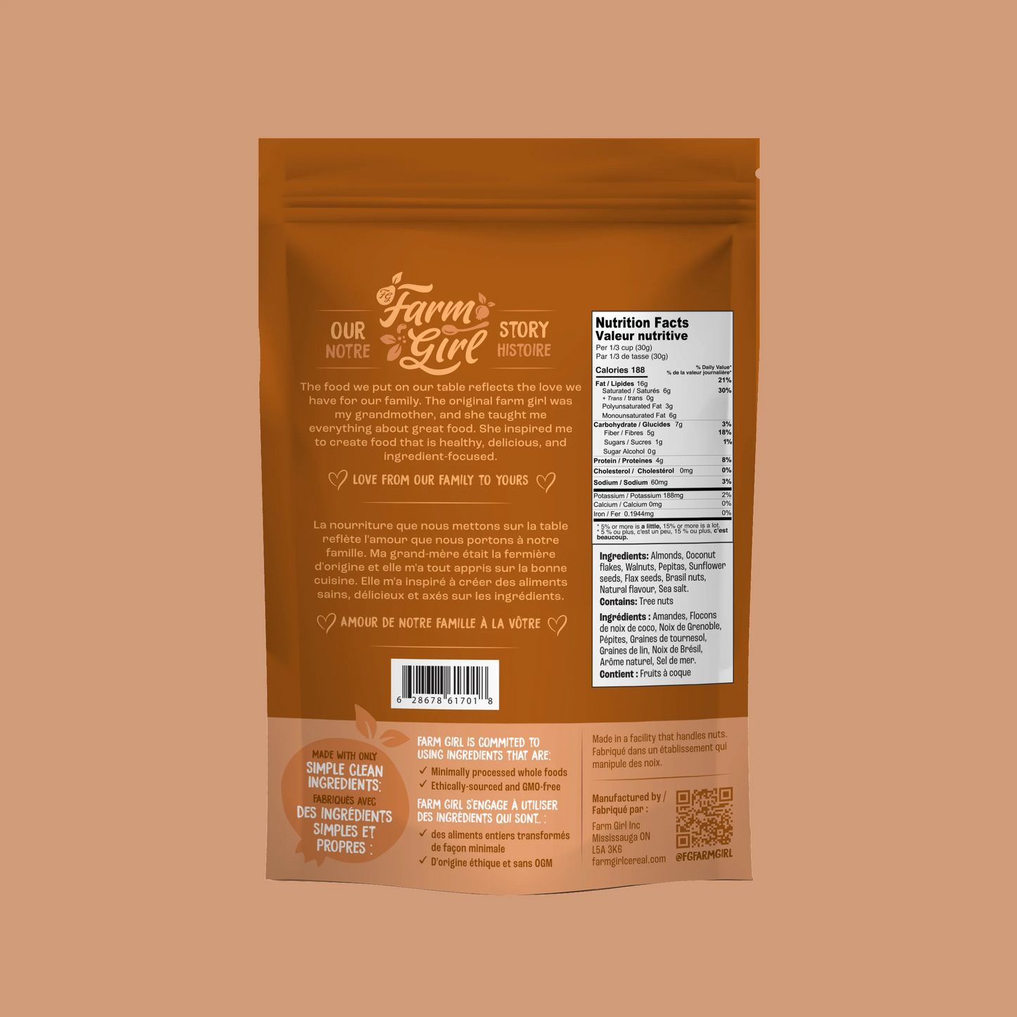 Nut-Based Low-Carb Granolas & Cereals