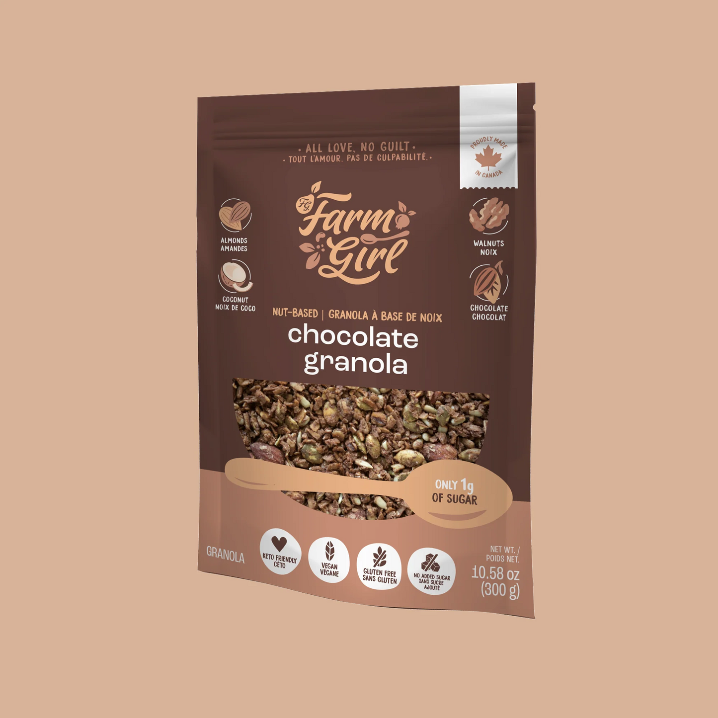 Nut-Based Low-Carb Granolas & Cereals