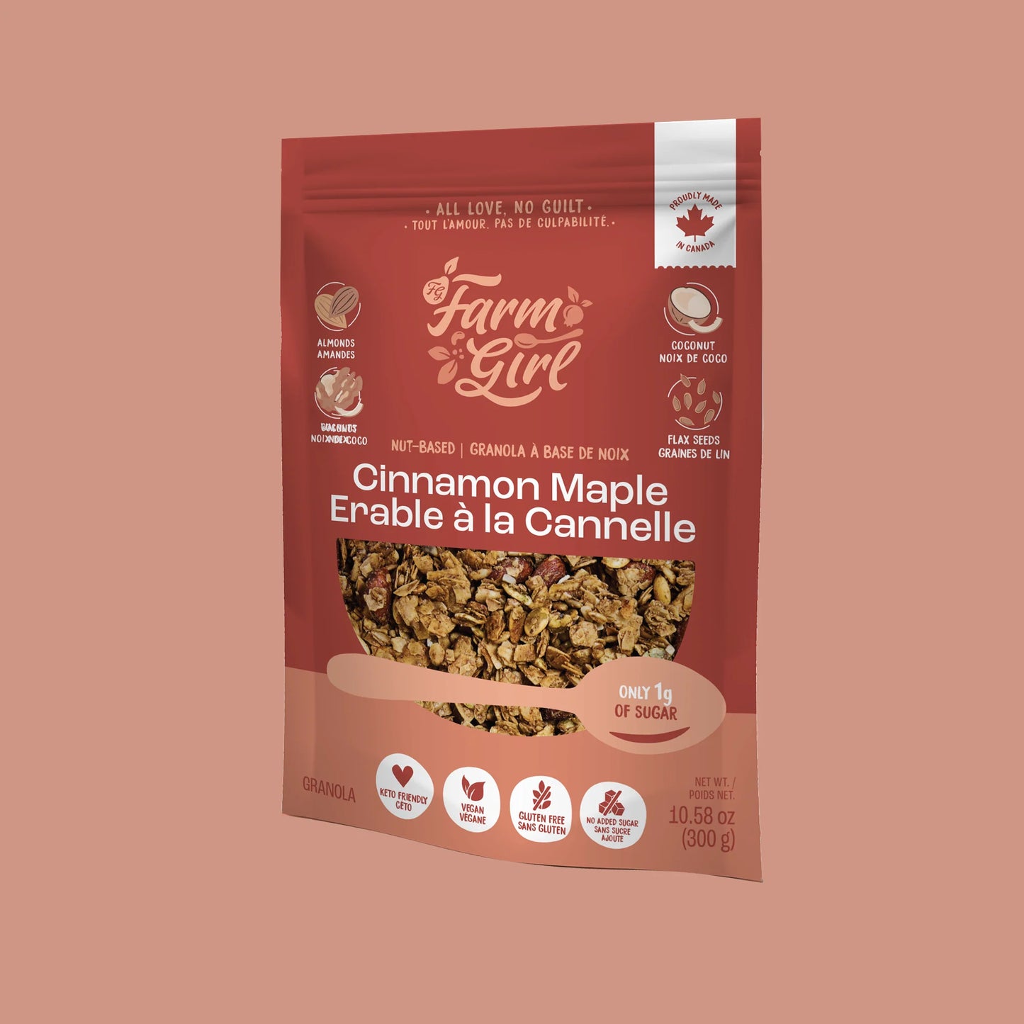 Nut-Based Low-Carb Granolas & Cereals
