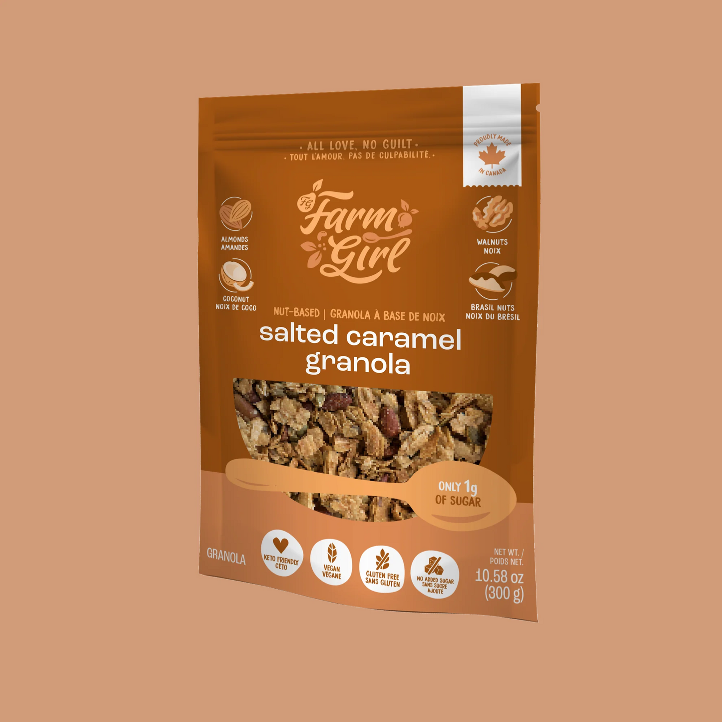 Nut-Based Low-Carb Granolas & Cereals