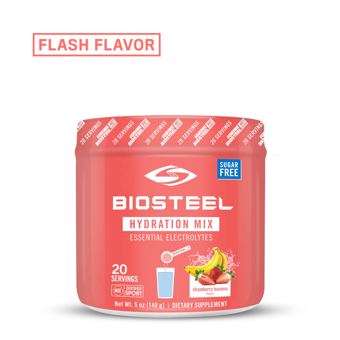 BioSteel Sports Nutrition & Electrolyte Drink Mix (20 Serving Tub)