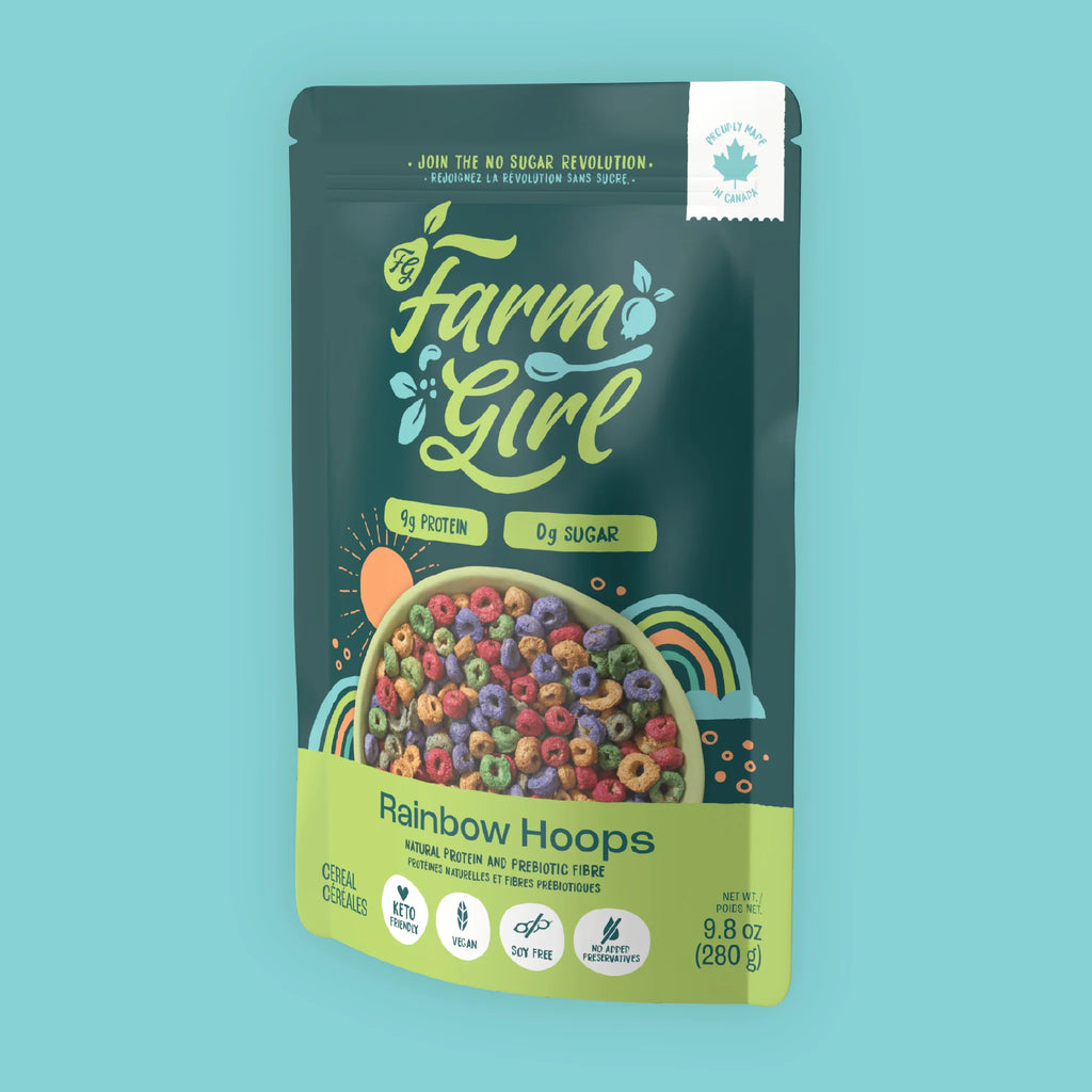Rainbow Hoops Cereal
