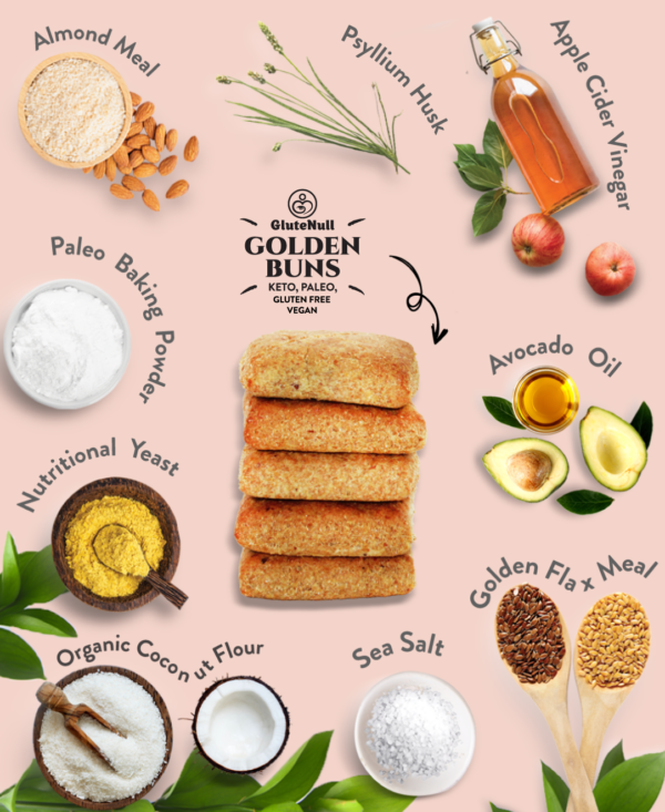 Golden Keto Buns