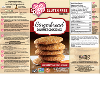 Gluten Free Gingerbread Cookie Mix