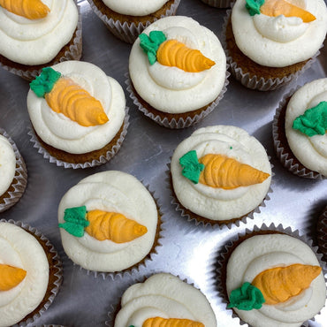 Carrot Cake Cupcakes (Gluten-free, Sugar-free & Low Carb) Pre-Order